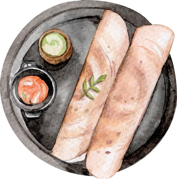 Dosa Illustration